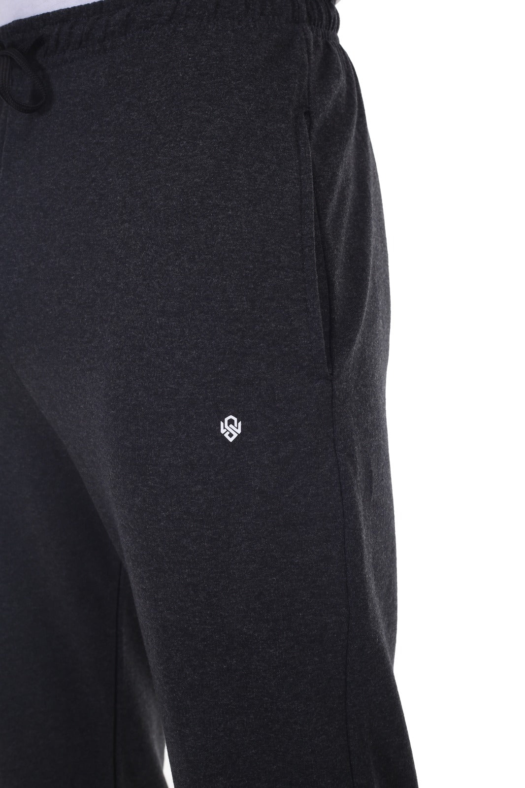 Men's Dark Charcoal Grey Cotton Lower Comfort Fit