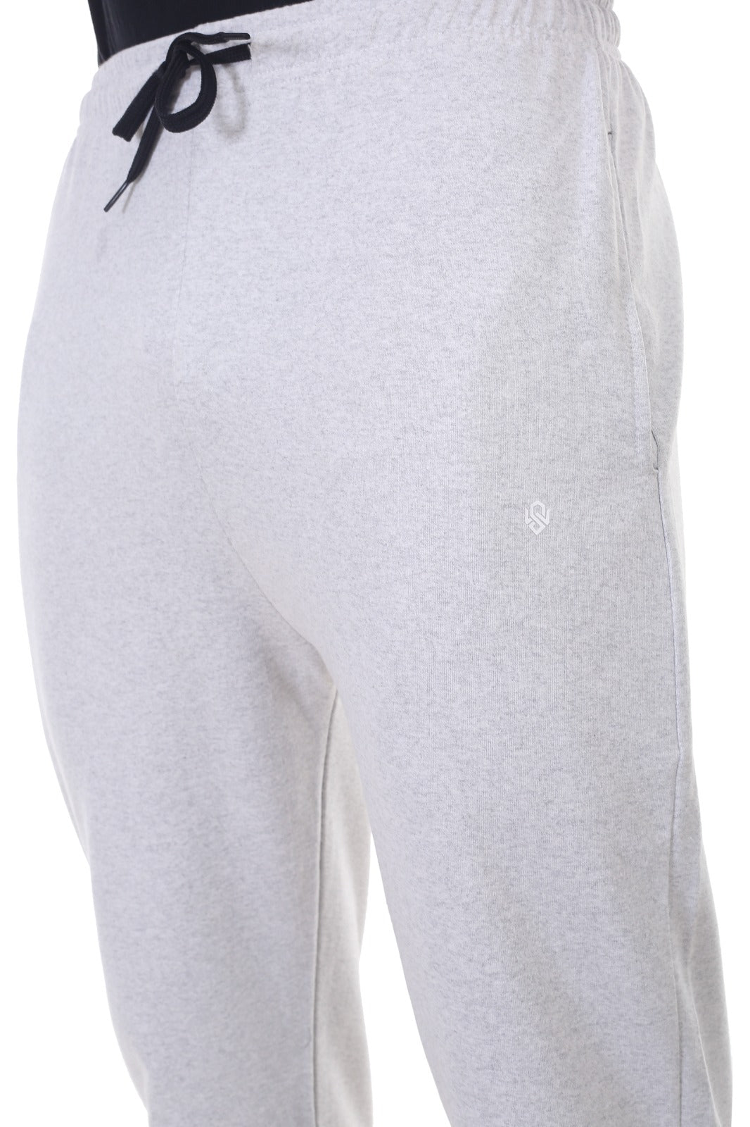 Men's Cotton Terry Lower Light Grey Comfort Fit