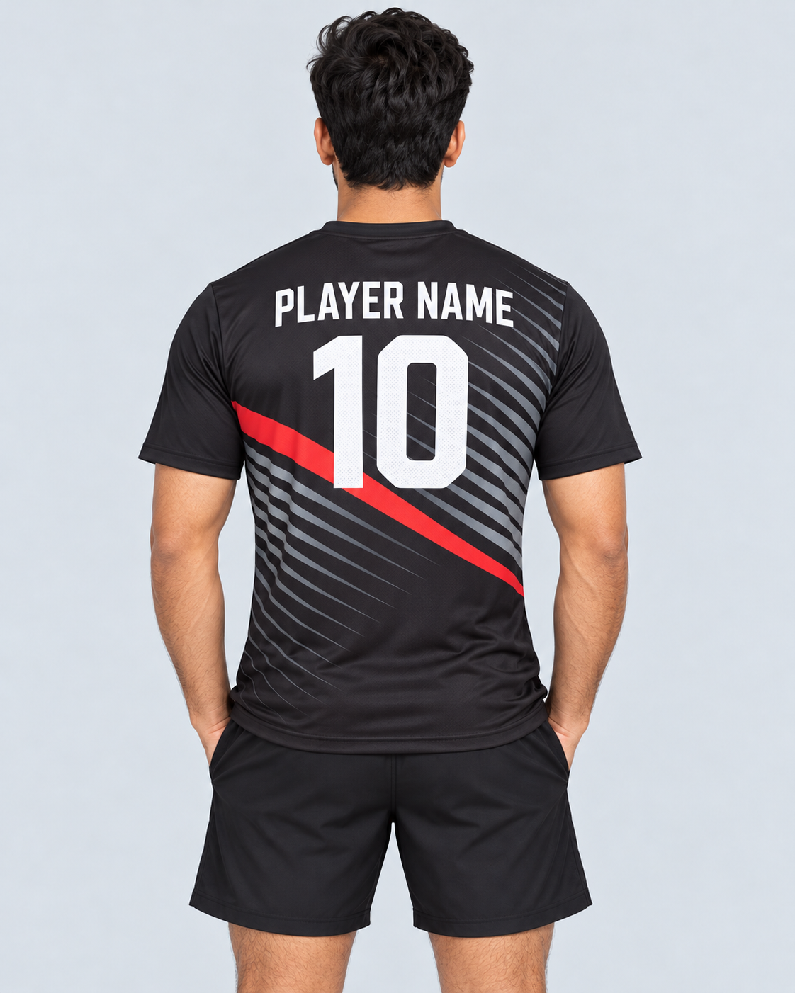 Crimson Graphite Arc back view PLAYER NAME 10