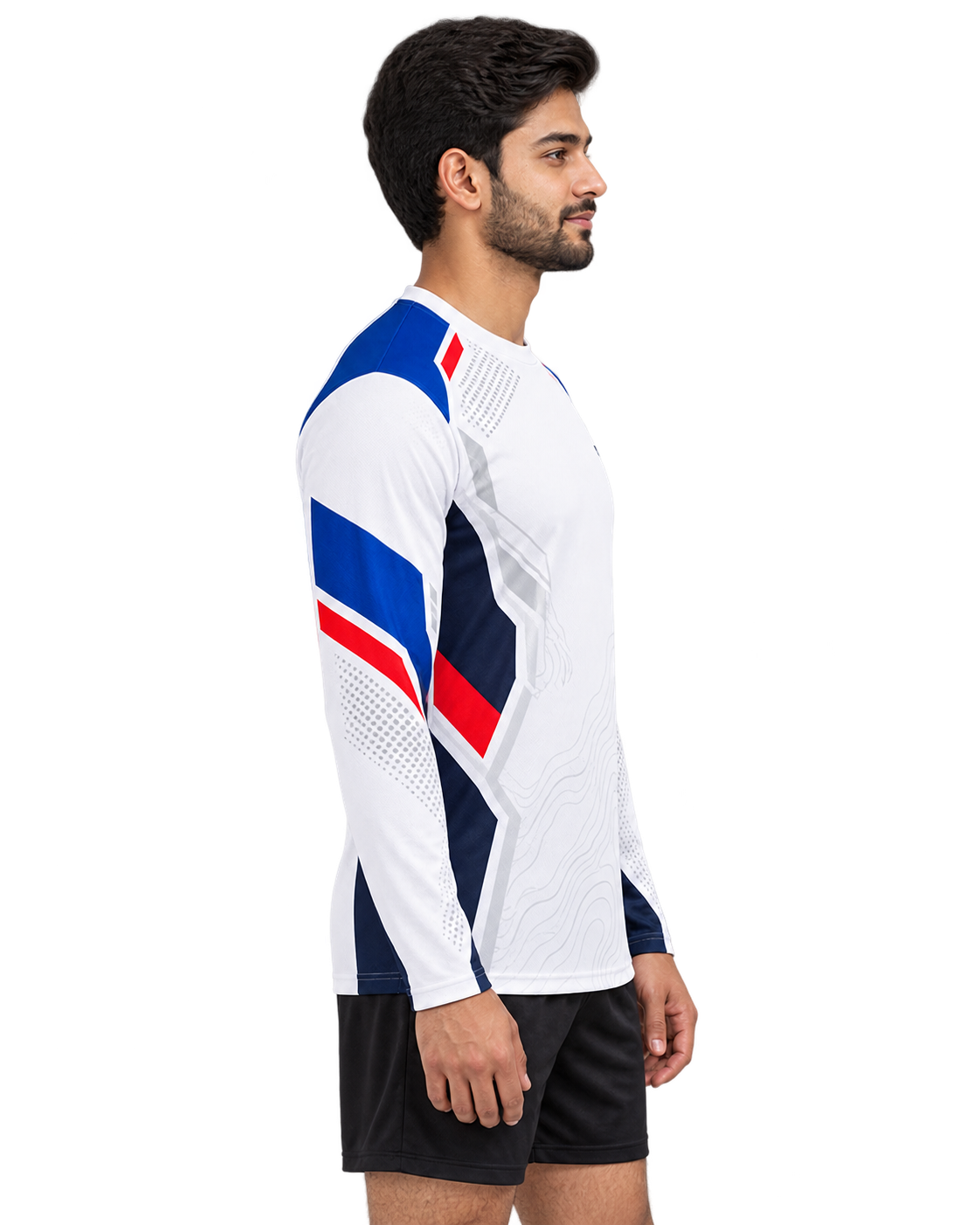 Alpine Vector long sleeve jersey right-facing profile
