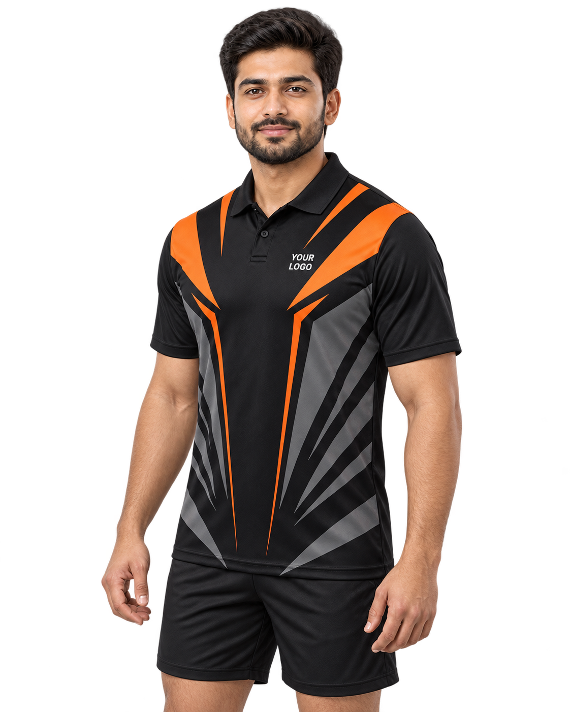 Amber Talon sports polo front three-quarter view
