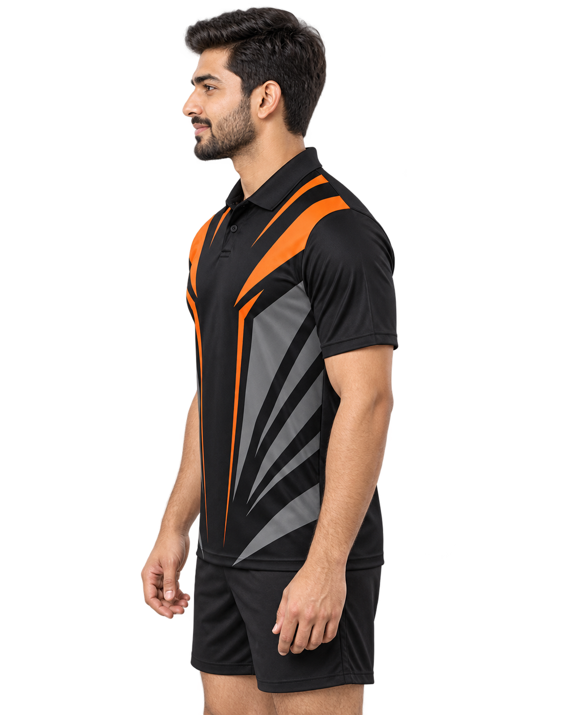 Amber Talon sports polo left-facing profile