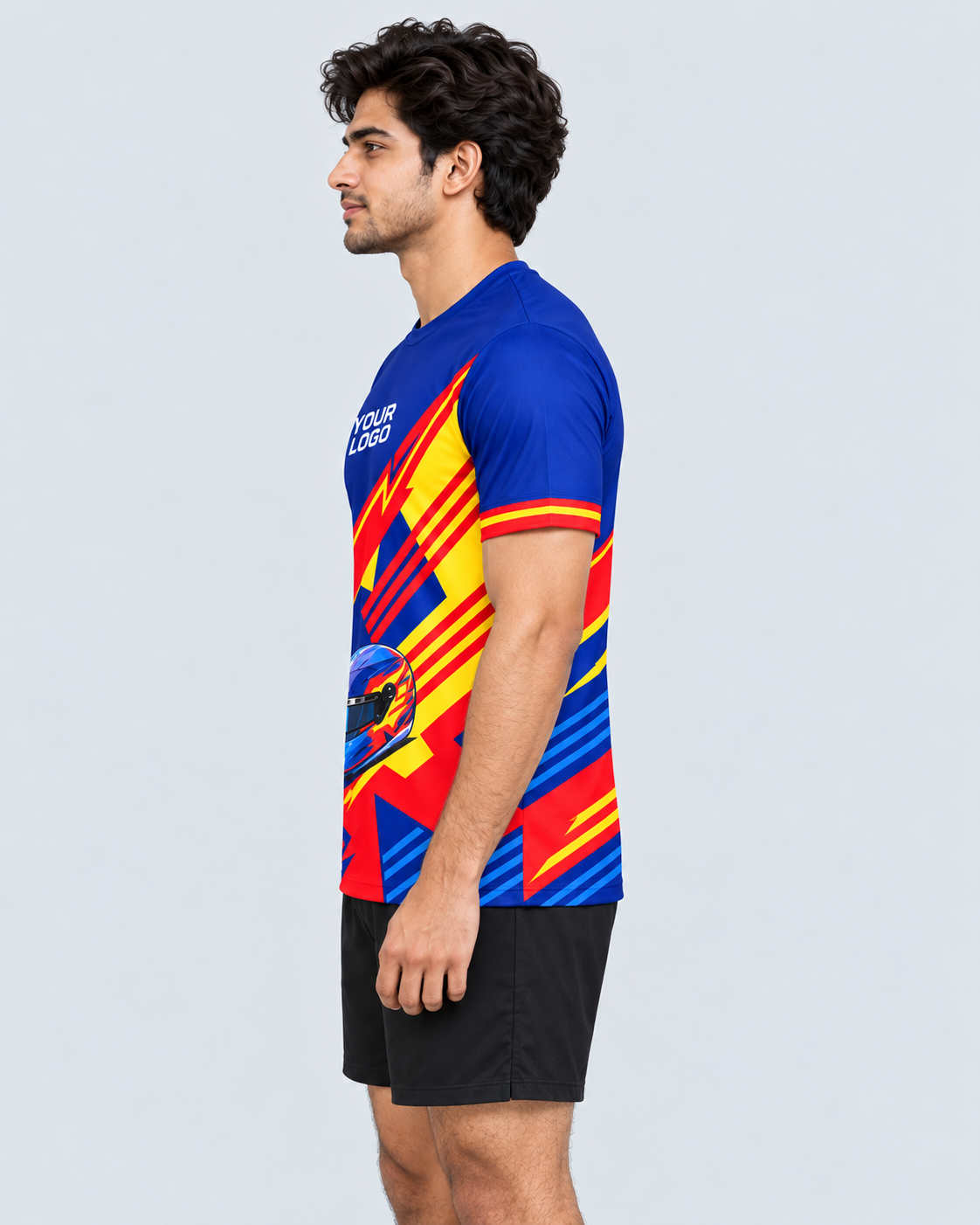 Cobalt Flash jersey left profile