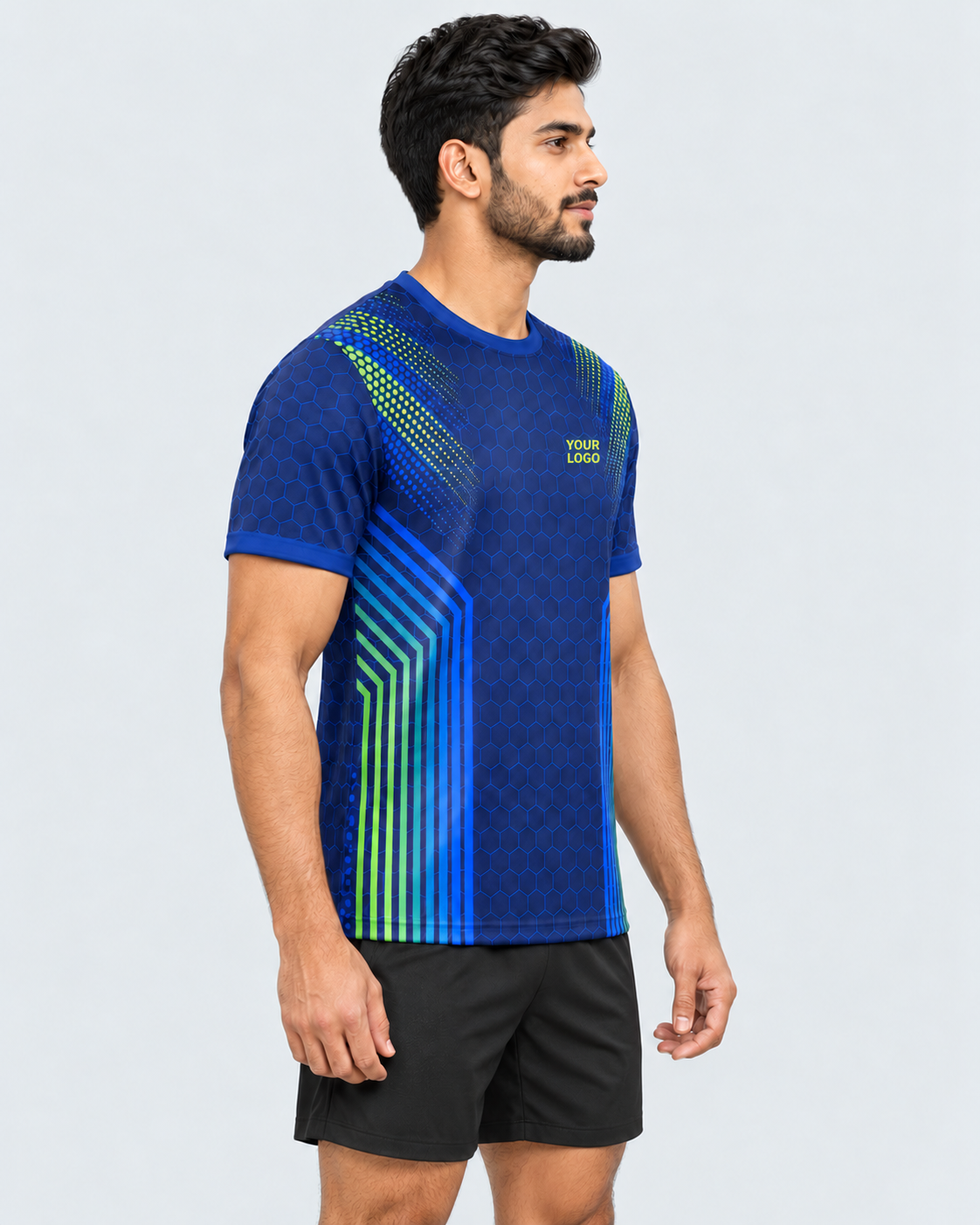 Cobalt Hex right profile facing right
