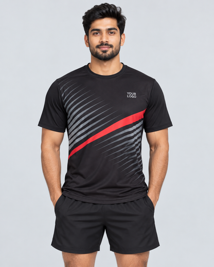 Crimson Graphite Arc straight front