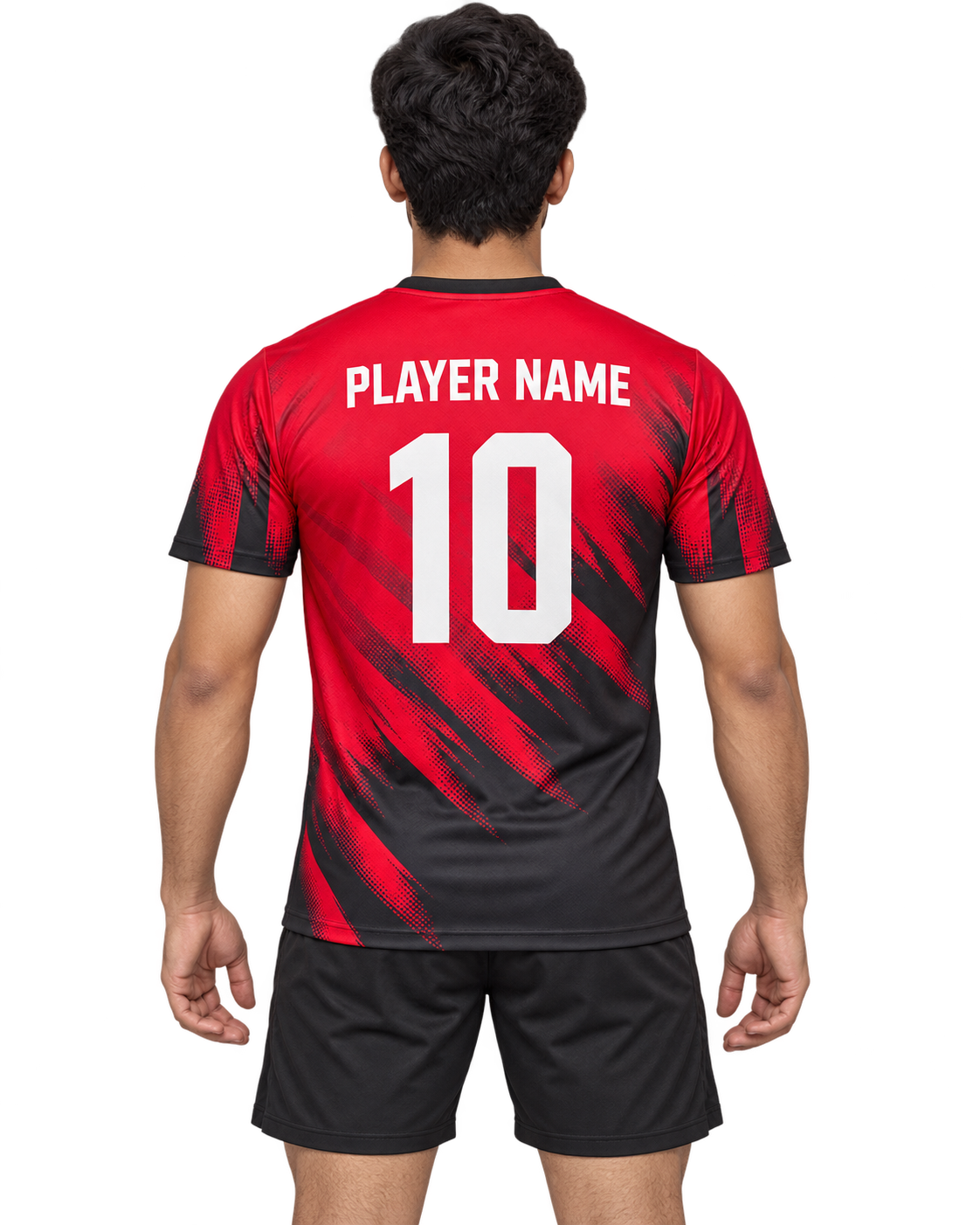 Crimson Shard jersey back with PLAYER NAME and number 10