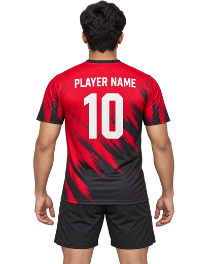 Crimson Shard jersey back with PLAYER NAME and number 10