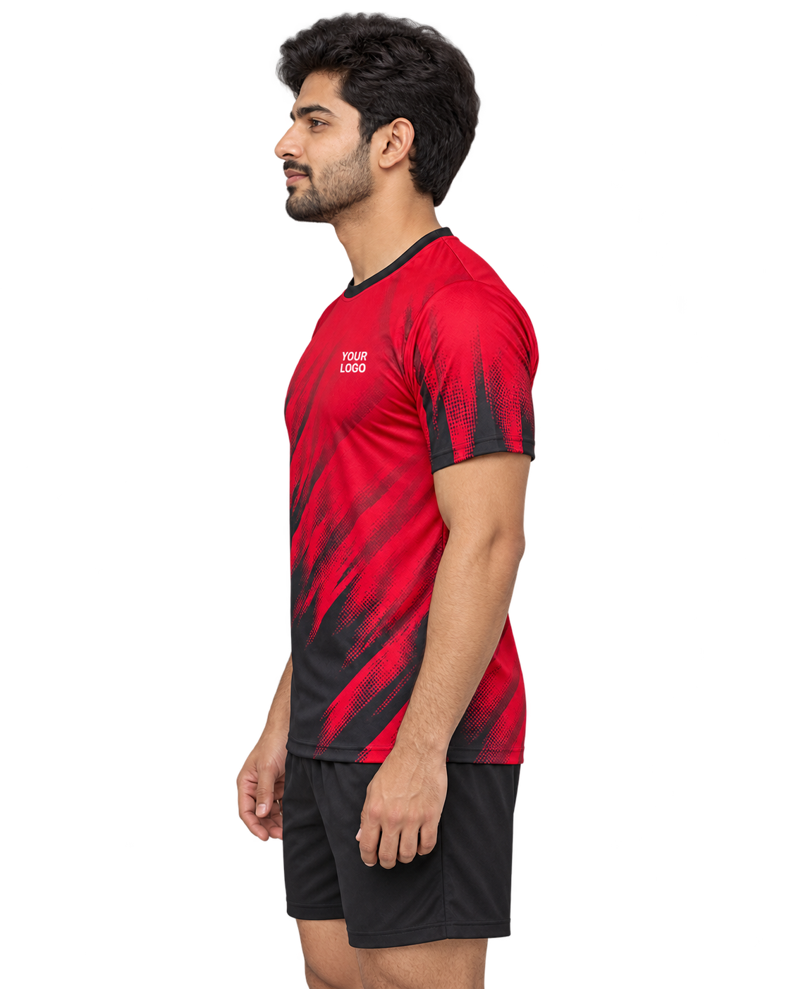 Crimson Shard jersey left-facing profile