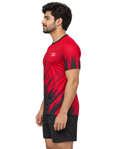 Crimson Shard jersey left-facing profile