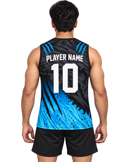 Cyan Claw back view
