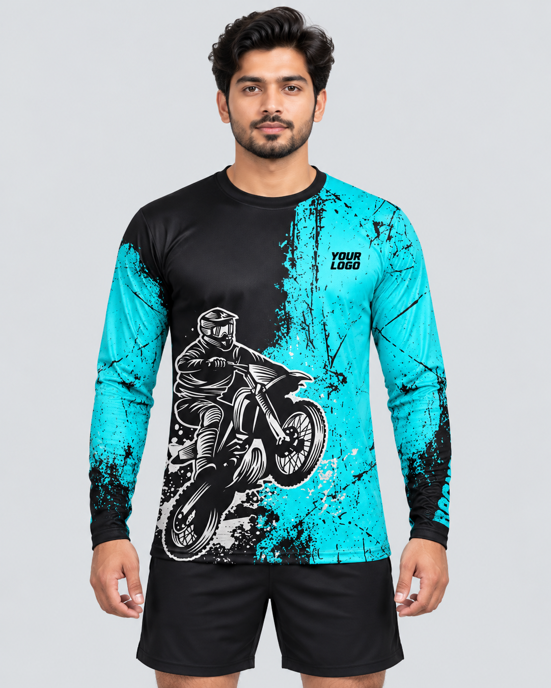 Cyan Dirt Surge straight front-facing