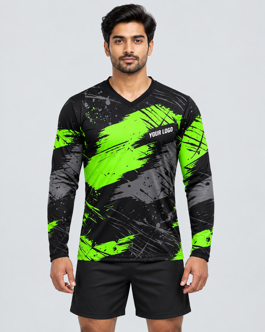 Lime Brushstrike straight front-facing