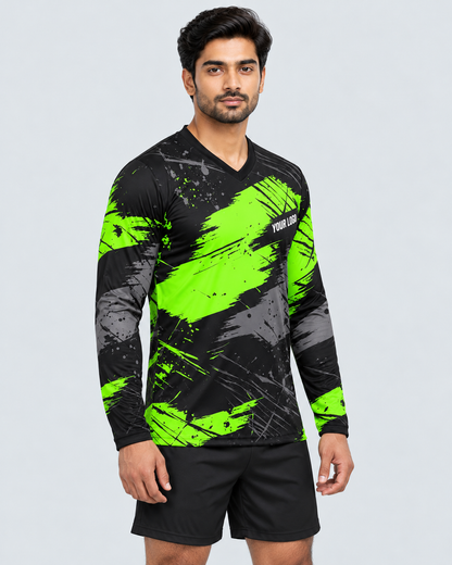 Lime Brushstrike three-quarter front-facing