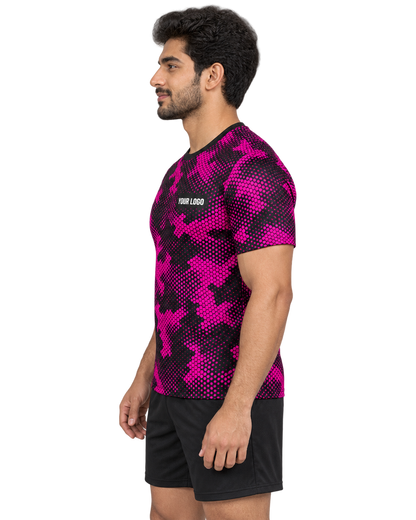 Magenta Pixel Camo left view