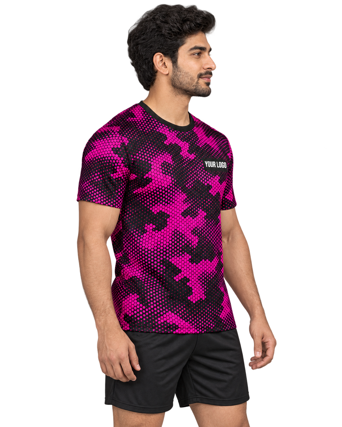 Magenta Pixel Camo right view