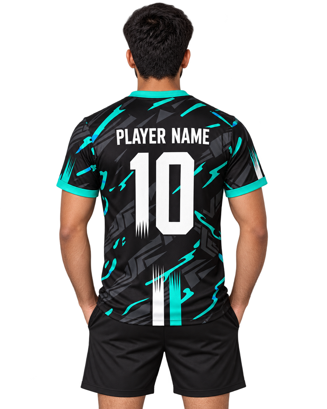 Mint Phantom jersey back view