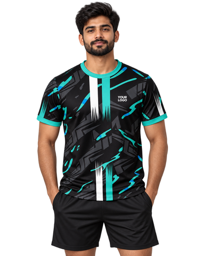 Mint Phantom sports jersey front view