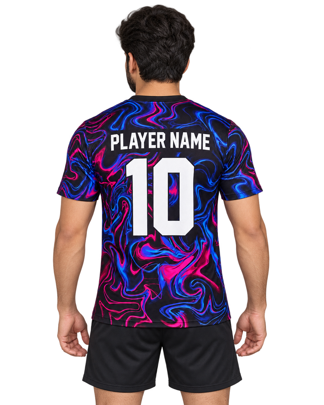 Neon Marble back view