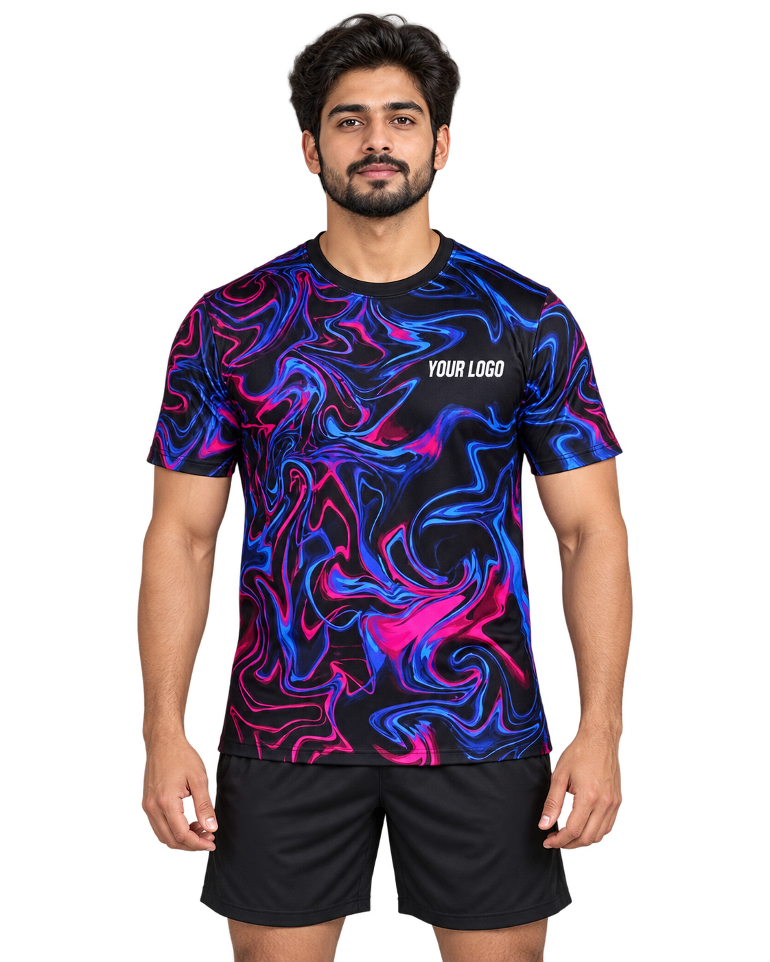 Neon Marble front view