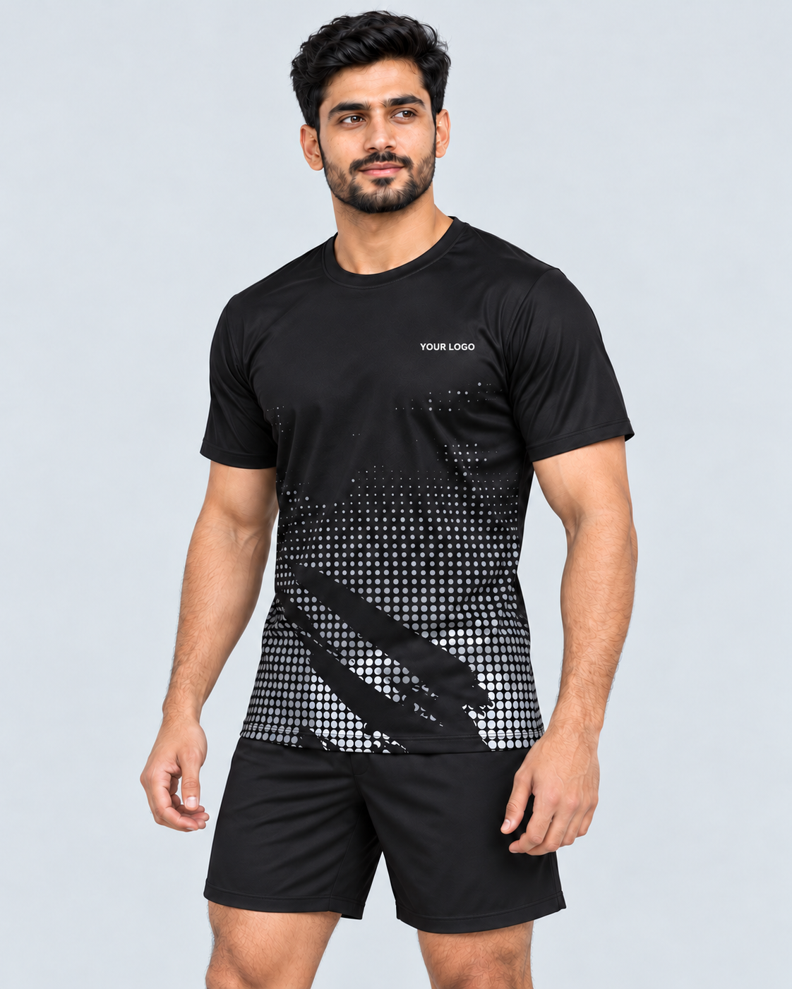 Shadow Halftone three-quarter front angle