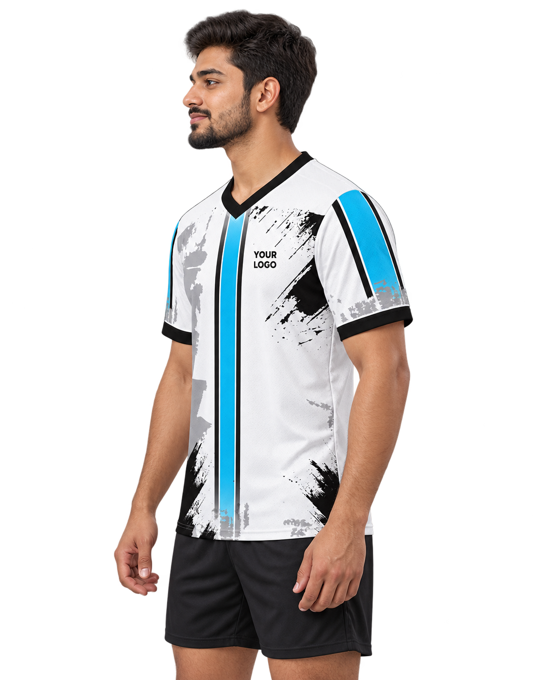 Sky Distress jersey left-facing view