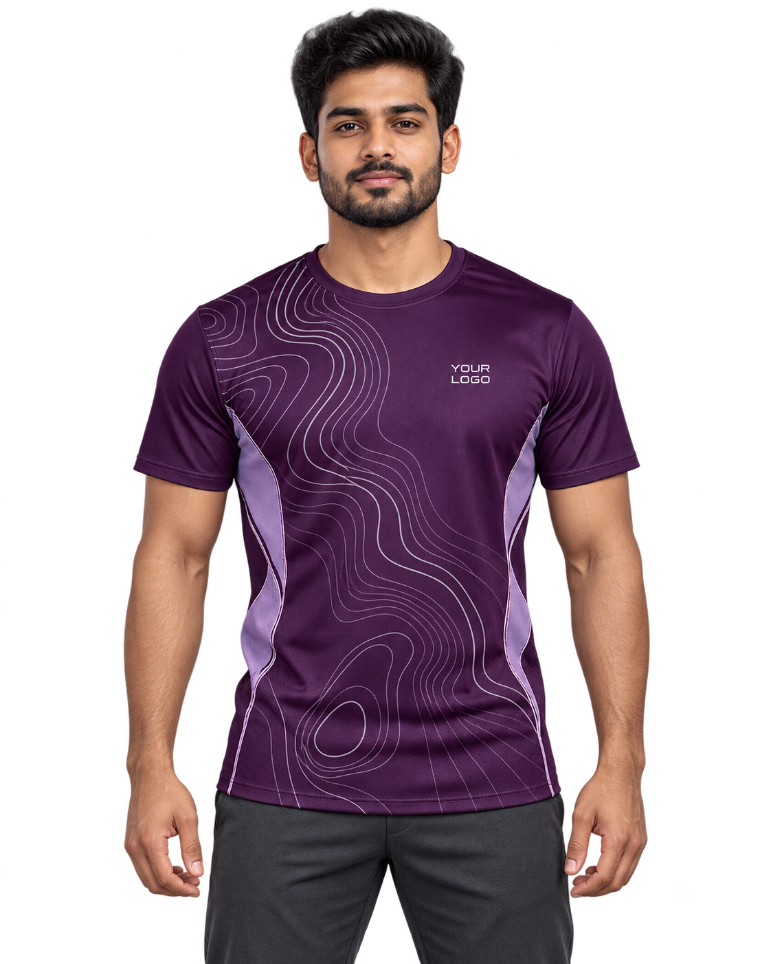 Aero Contour Sports Jersey — original front design, single Indian model