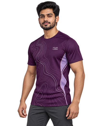 Aero Contour Sports Jersey — single Indian model left side