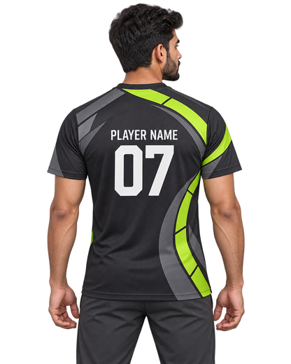 Blade Orbit Sports Jersey — single Indian model back personalization