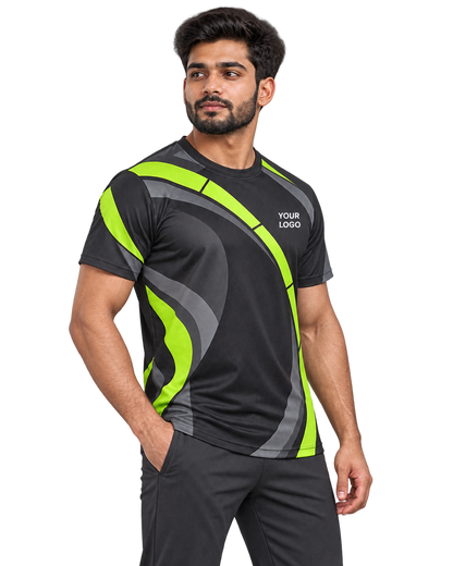 Blade Orbit Sports Jersey — single Indian model left side