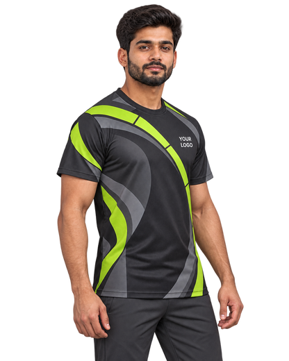 Blade Orbit Sports Jersey — single Indian model right side