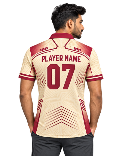crease jersey — transparent single model back personalization