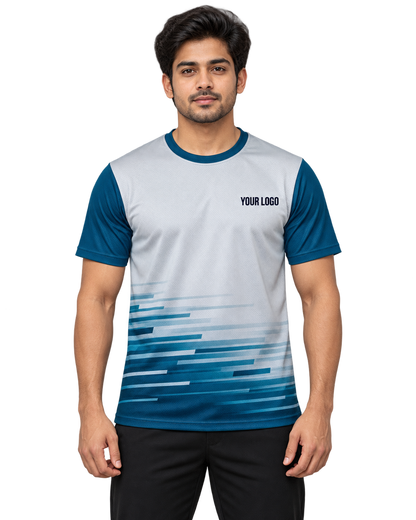 Frostline Dash Custom Name & Number Jersey — single Indian male model front view