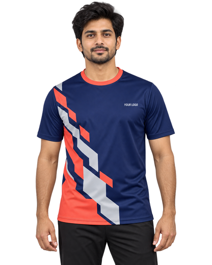 Prism Charge Custom Name & Number Jersey — single Indian male model front view